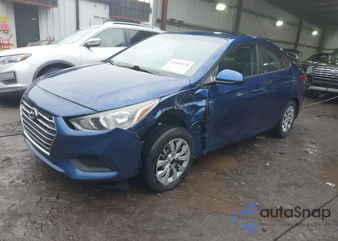 2022 Hyundai Accent Se z USA, uszkodzony, nr VIN 3KPC24A69NE160958